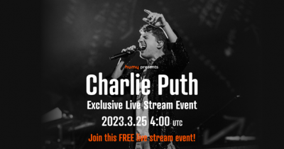 humy Presents Charlie Puth’s 1st Live Stream Event