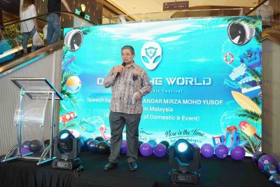 The largest water and music festival, featuring both international and local artists, debuts in Malaysia as the Out of the World Festival.