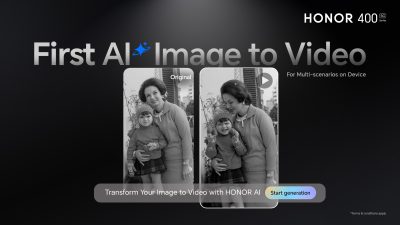 AI Kini Lebih Pintar: HONOR 400 Bawa Revolusi Imej ke Video